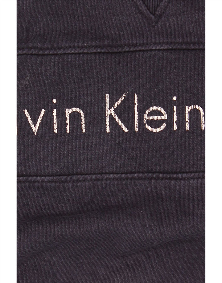 Calvin Klein Jeans Herren-Sweatshirt mit Grafik, Größe L, Marineblau