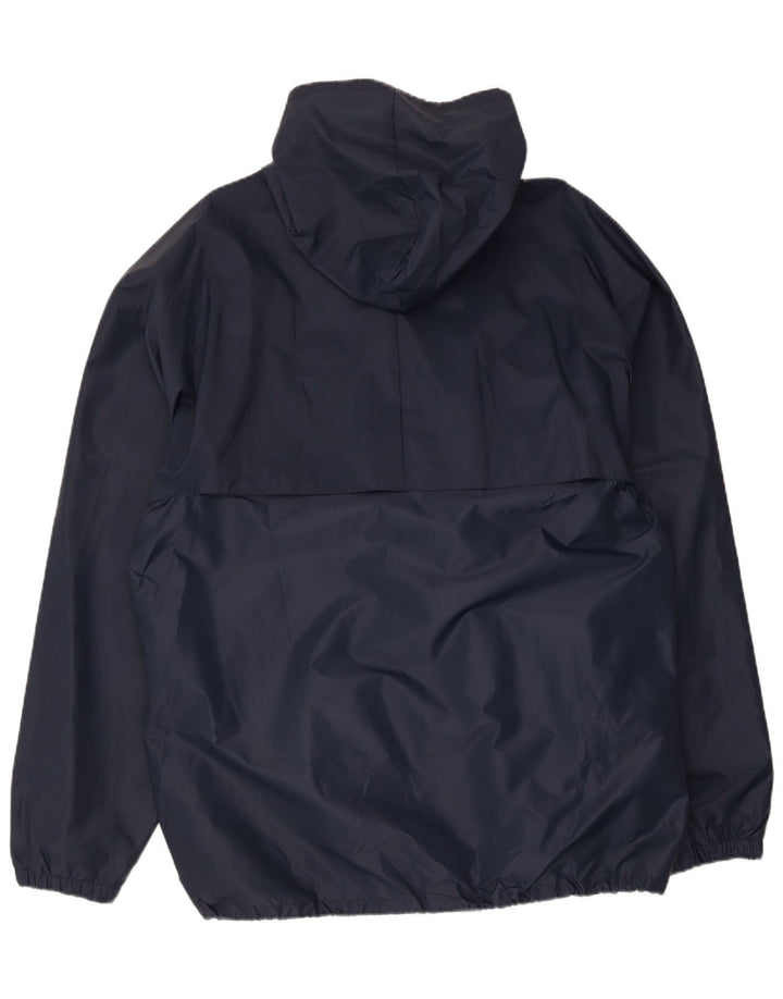 K-Way Herren-Regenjacke mit Kapuze, UK 40, Größe L, Marineblau