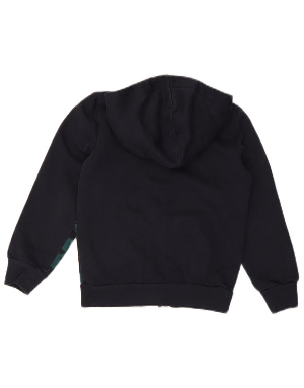 PUMA Jungen-Kapuzenpullover mit Reißverschluss, 7–8 Jahre, marineblaue Camouflage-Baumwolle