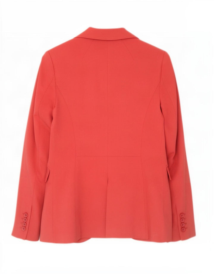 Marks & Spencer Damen-Blazer mit 1 Knopf, Gr. 8, Rosa, Polyester