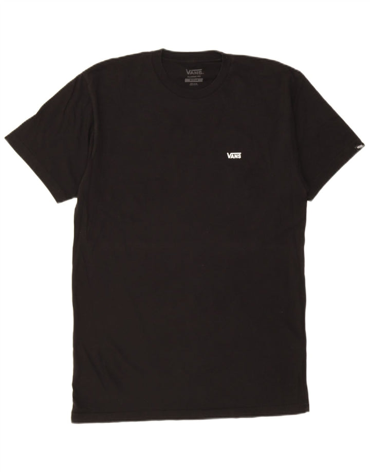 Vans Herren-T-Shirt mit klassischer Passform, mittelschwarze Baumwolle