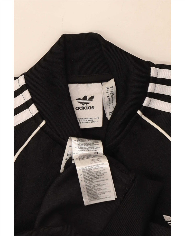 Adidas Herren-Trainingsanzug-Oberteil, Jacke, Größe S, Schwarz, Baumwolle