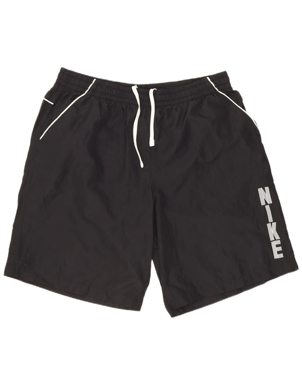 Nike Herren Graphic Sport Shorts 2XL Schwarz Polyester