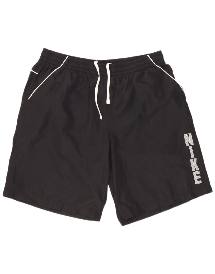 Nike Herren Graphic Sport Shorts 2XL Schwarz Polyester