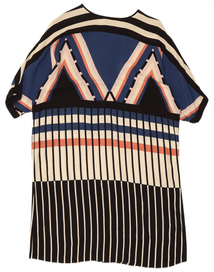 Übergroßes Etuikleid für Damen von WAREHOUSE, Gr. 10, klein, mehrfarbig, geometrisch