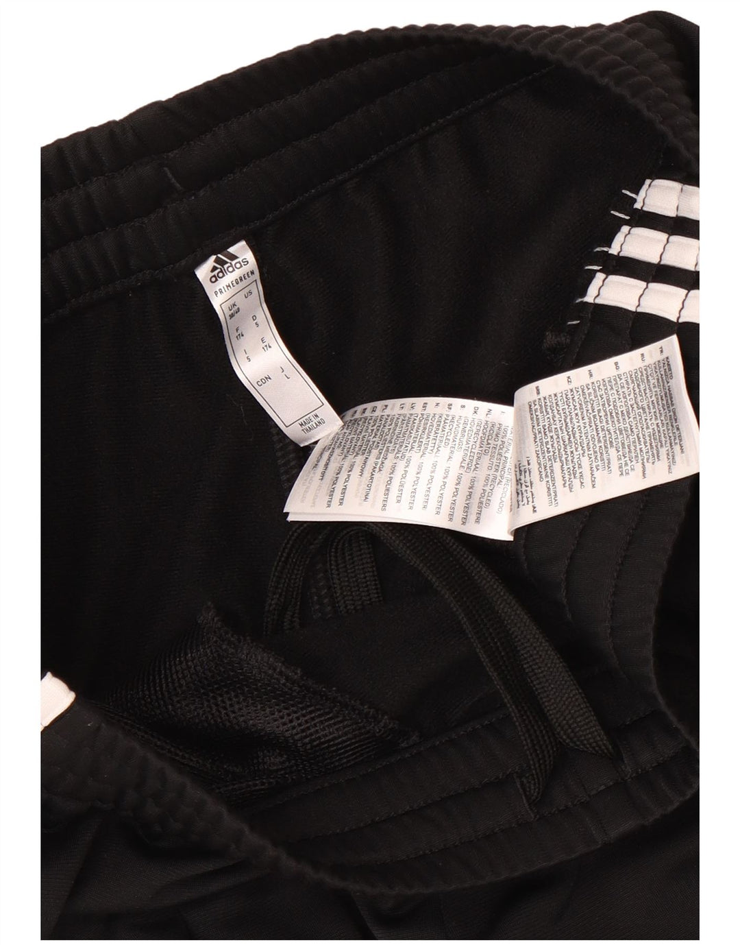 Adidas Herren Trainingshose Jogger UK 38/40 Medium Schwarz Polyester