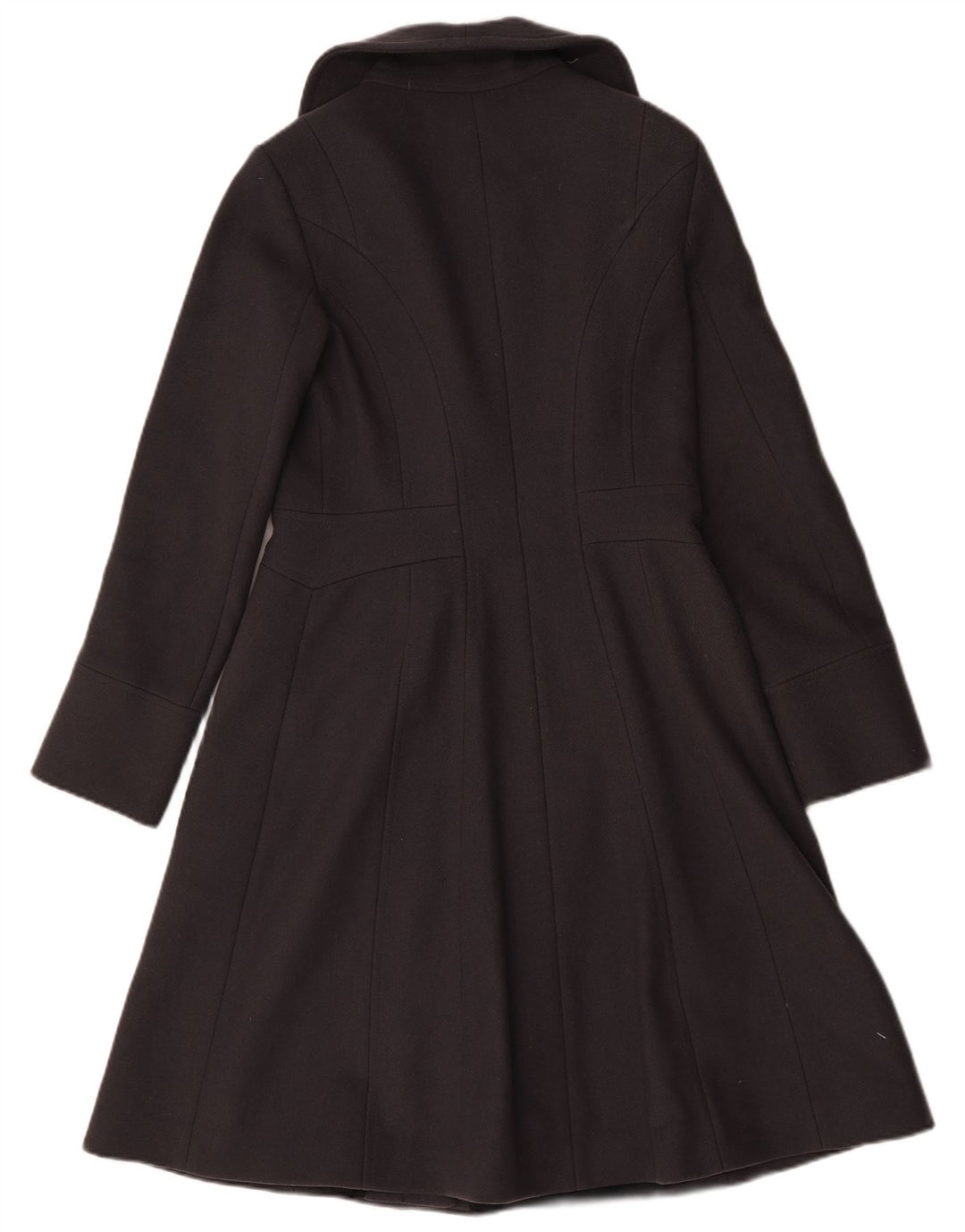 Reiss Damenmantel UK 14 Mittelgraue Wolle