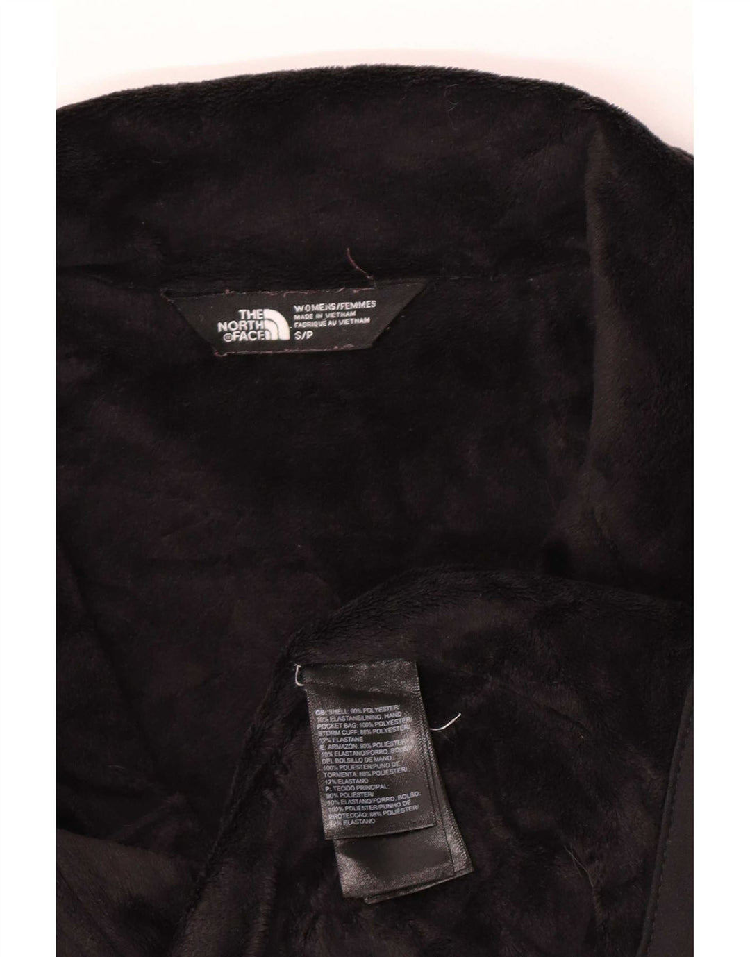 The North Face Damen Sherpa Windjacke UK 10 Small Schwarz Polyester