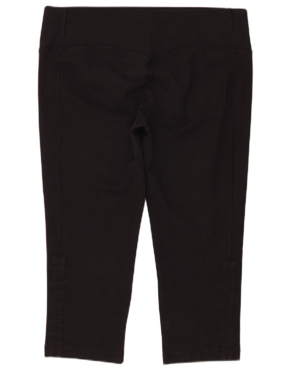 Nike Damen Dri Fit Capri Leggings UK 18 XL Schwarz