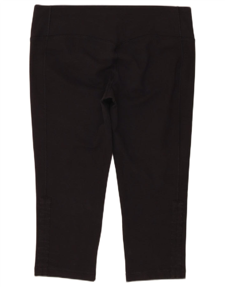 Nike Damen Dri Fit Capri Leggings UK 18 XL Schwarz