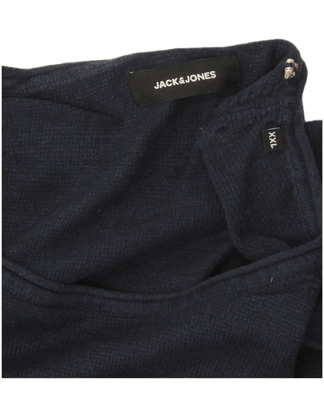 Jack & Jones Herren Top Langarm 2XL Marineblau