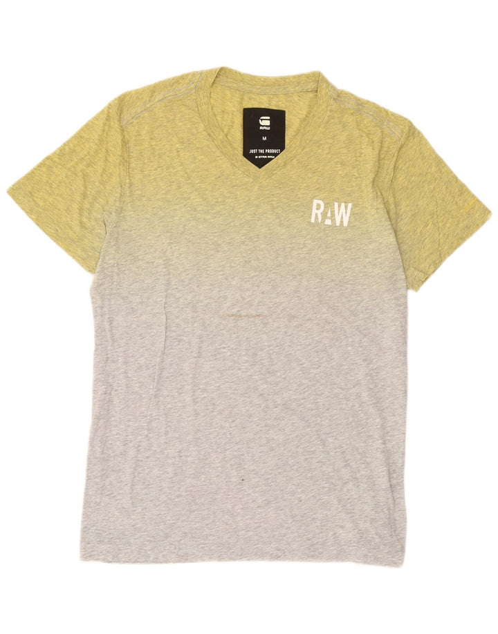 G-Star Herren T-Shirt Top Mittelgelbe Baumwolle
