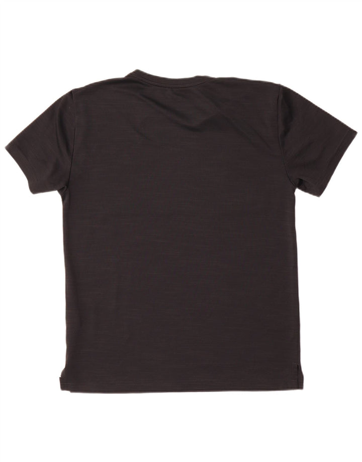 Nike Herren Dri Fit Standard Fit Graphic T-Shirt Top Small Schwarz Polyester