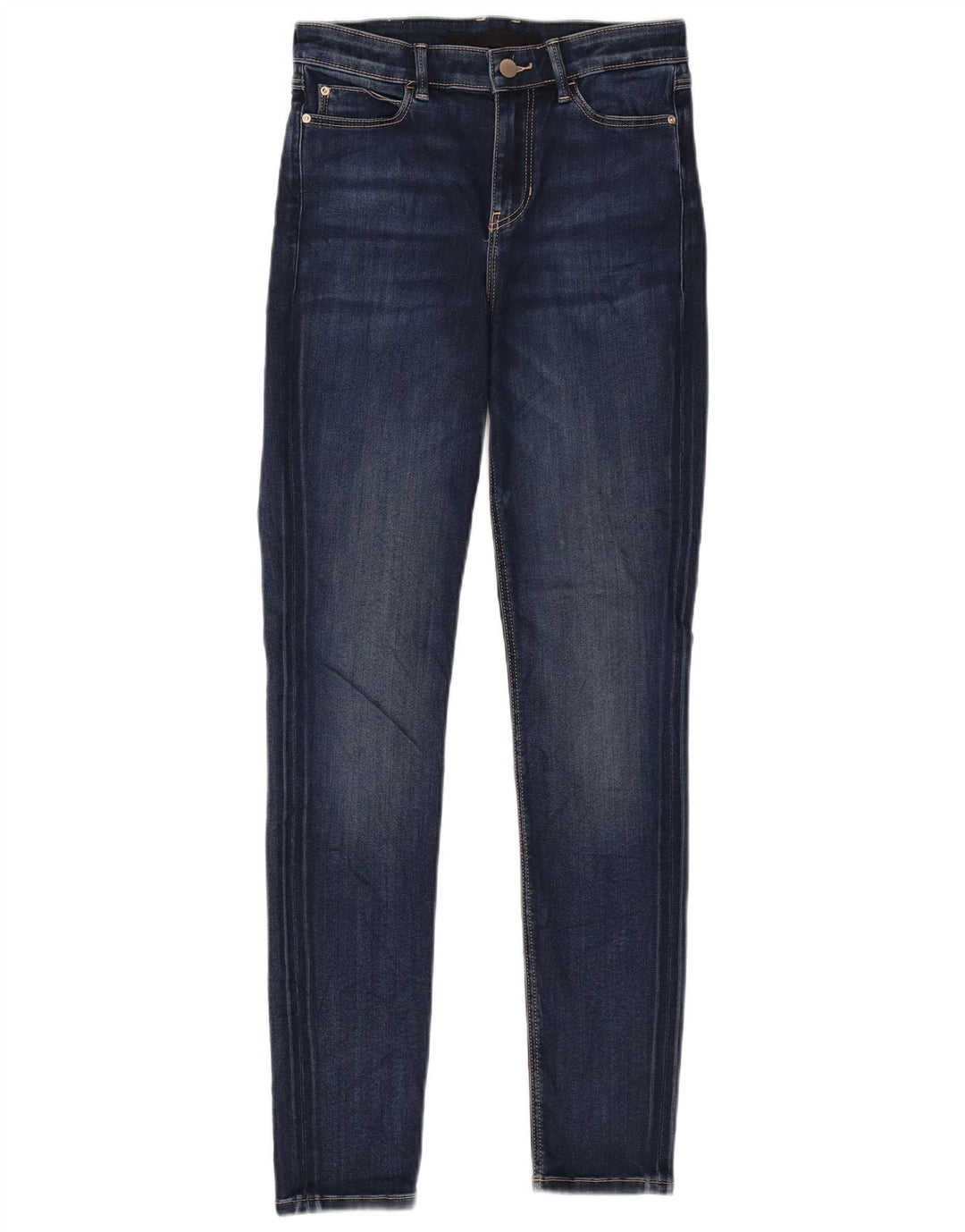 GUESS Damen Skinny Jeans W28 L29 Marineblaue Baumwolle
