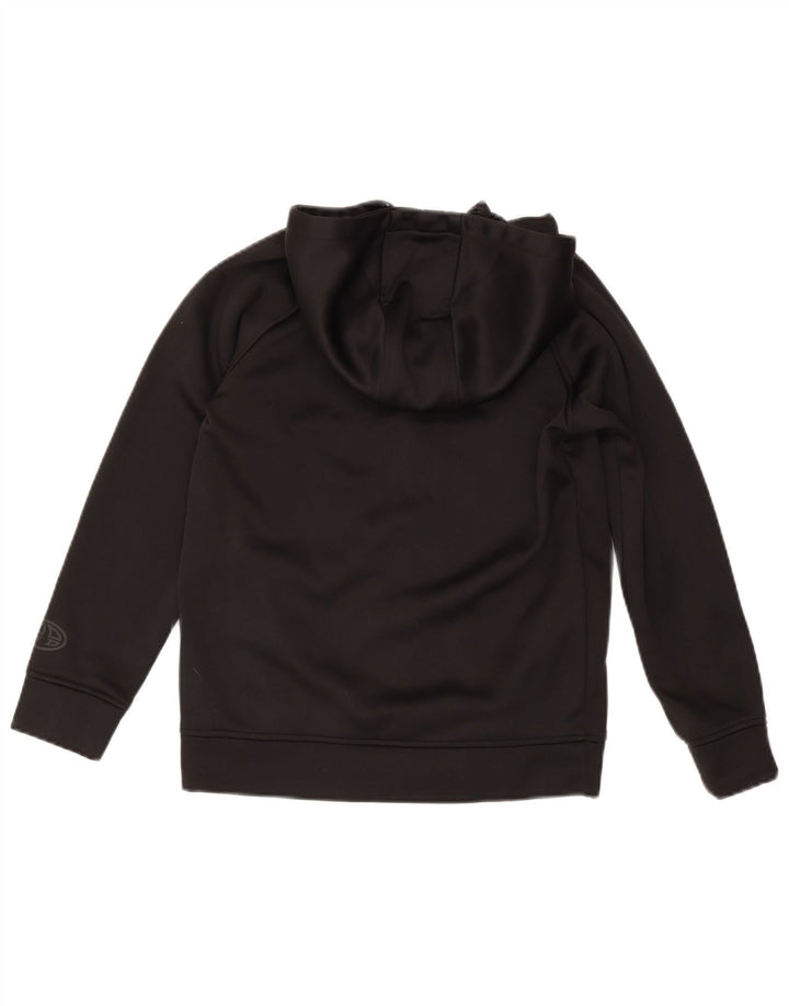 Animal-Kapuzenpullover mit Reißverschluss für Jungen, 11–12 Jahre, schwarzes Polyester
