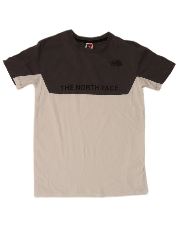 The North Face Jungen-T-Shirt mit Grafik, 14–15 Jahre, XL, Weiß, Farbblock