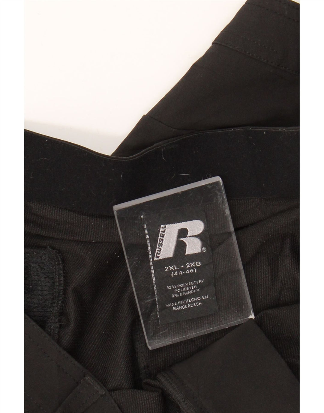 RUSSELL ATHLETIC Damen Slim Cargohose 2XL W32 L30 Schwarz Polyester