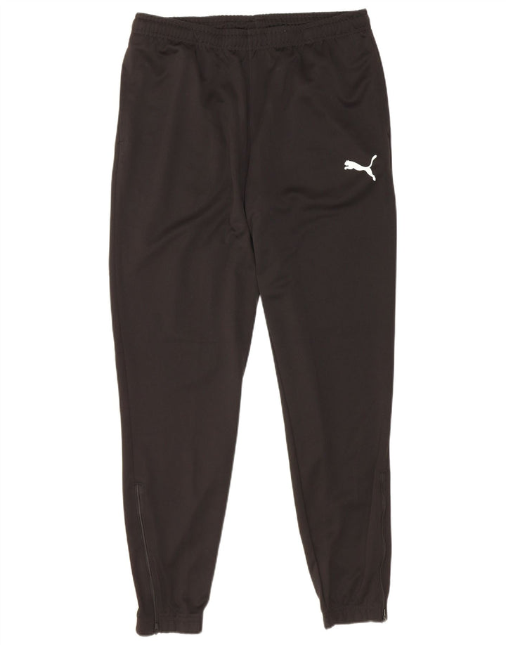 Puma Herren-Trainingshose, Jogginghose, Größe L, Schwarz, Polyester