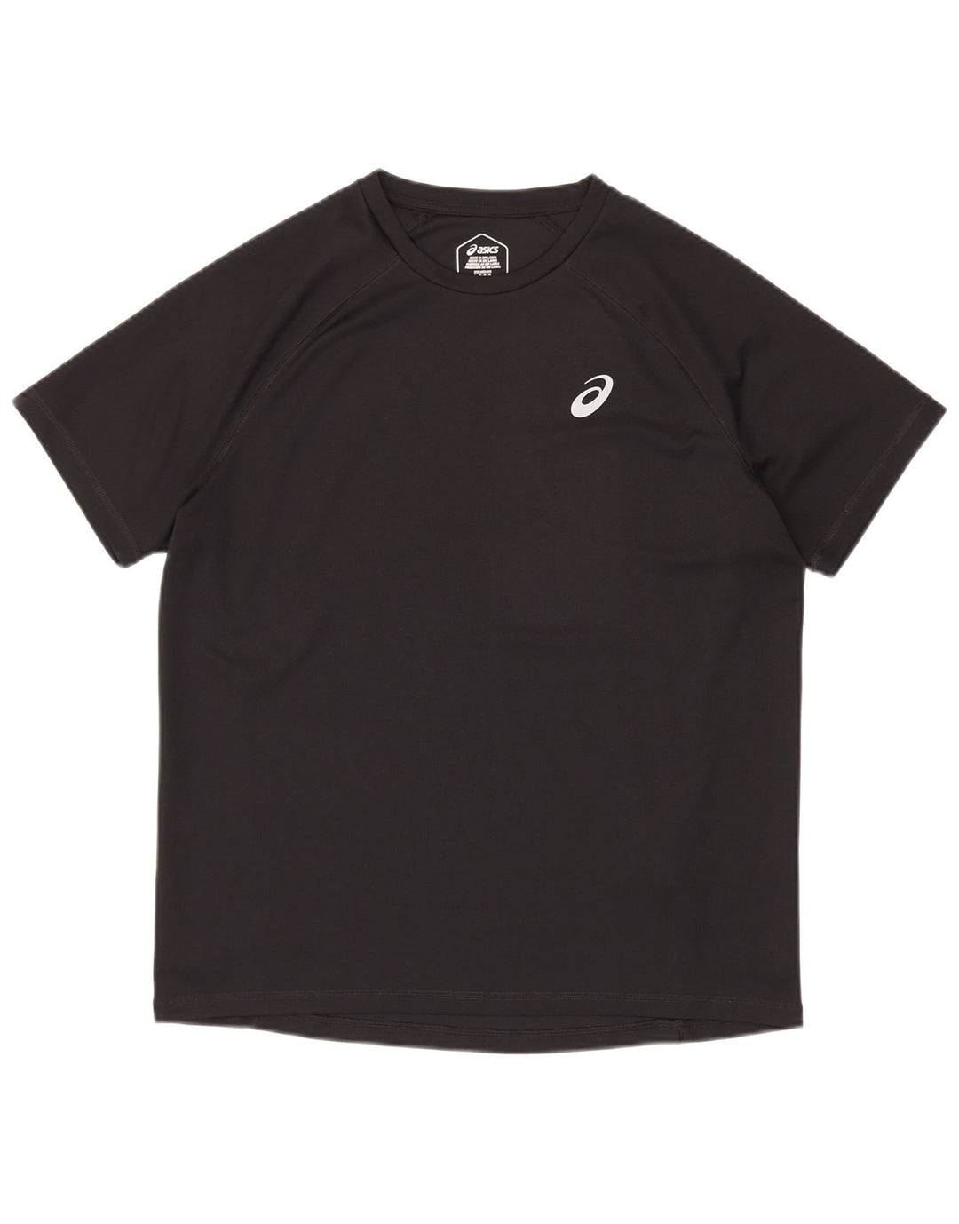 Asics Herren T-Shirt Top Large Schwarz Polyester
