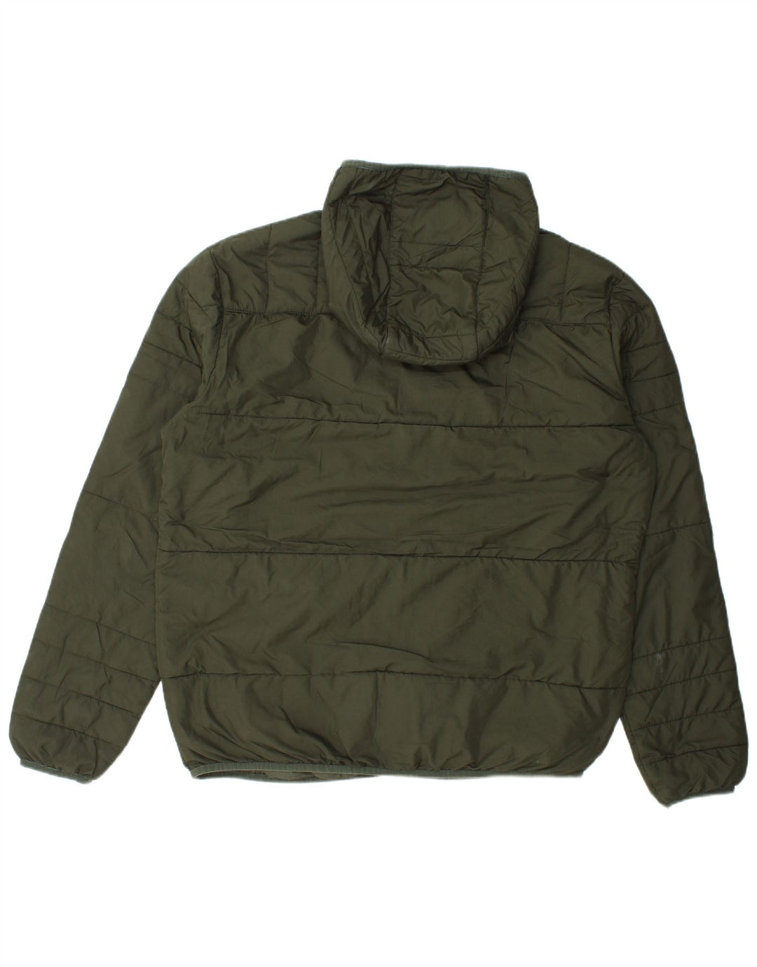 Jack & Jones Herren-Jacke mit Kapuze, gepolstert, UK 42, XL, Grün, Polyester