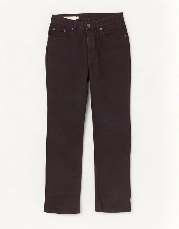 Zara Herren Straight Jeans EU 38 Small W30 L27 Schwarze Baumwolle