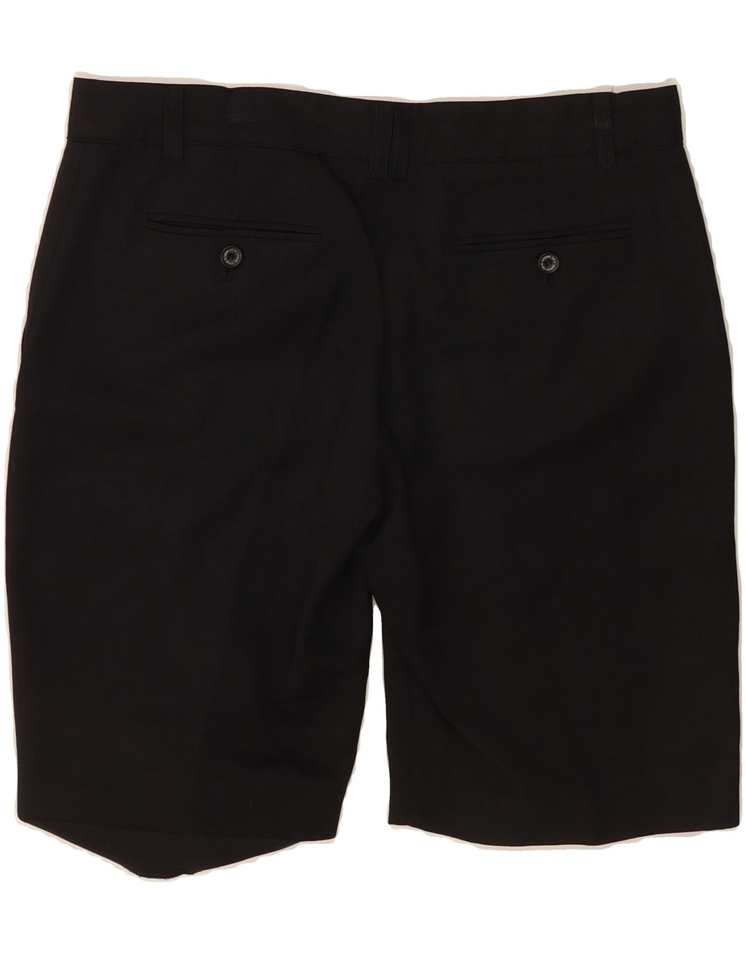 VINTAGE Womens Chino Shorts W32 Large  Black Vintage Vintage and Second-Hand Vintage from Messina Hembry 