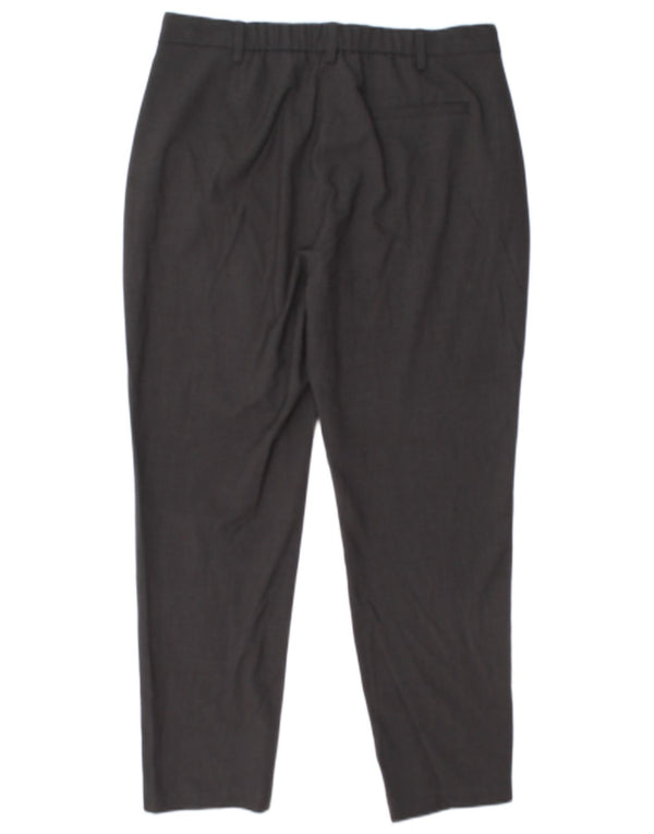 Marks & Spencer Damen Tapered Freizeithose UK 14 Large W32 L27 Grau