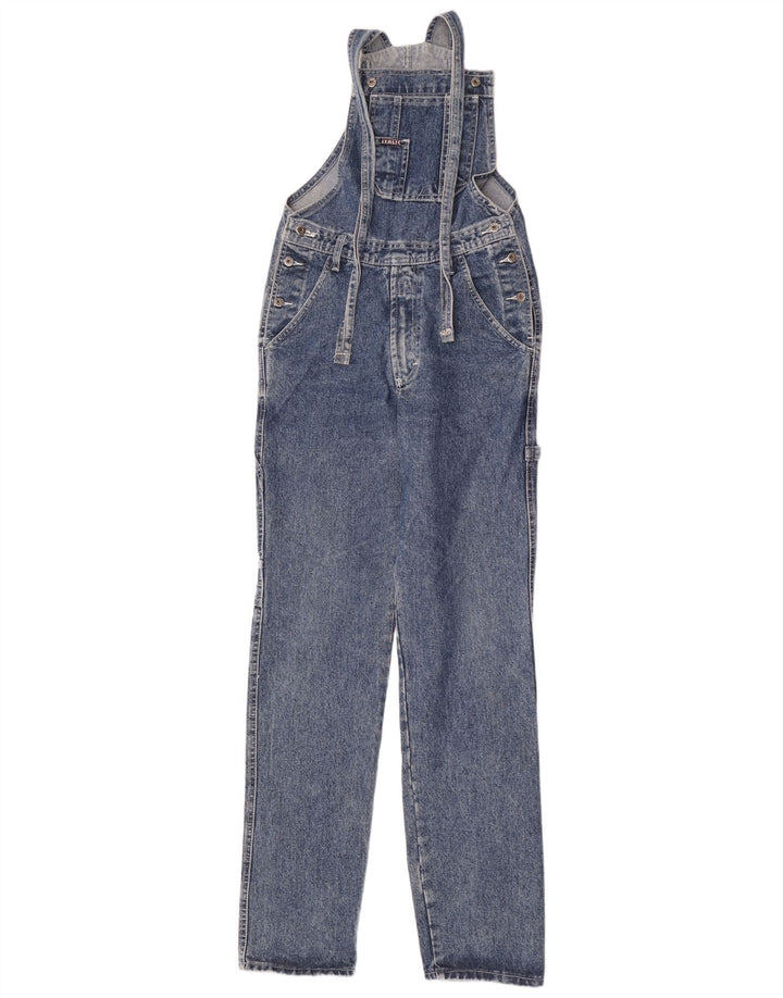 Vintage Damen Latzhose Jeans W29 L33 Blaue Baumwolle