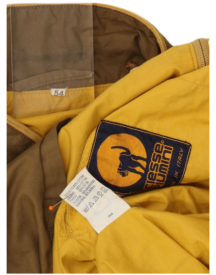 CIESSE PIUMINI Herren Utility Jacke IT 54 2XL Khaki Baumwolle
