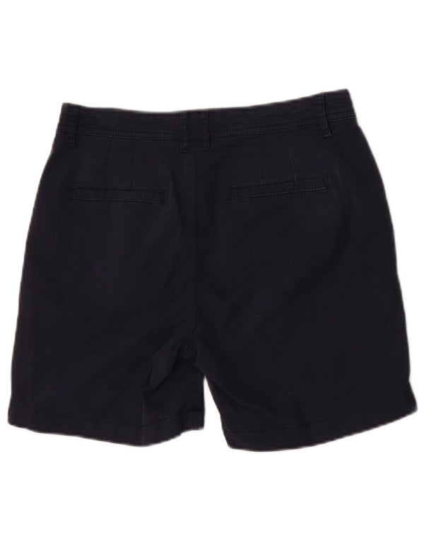 Fat Face Womens Chino Shorts UK 8 Small W28  Navy Blue Cotton