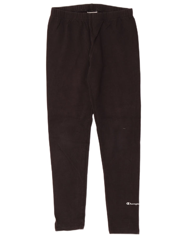 Champion Leggings für Mädchen, 13–14 Jahre, XL, Schwarz