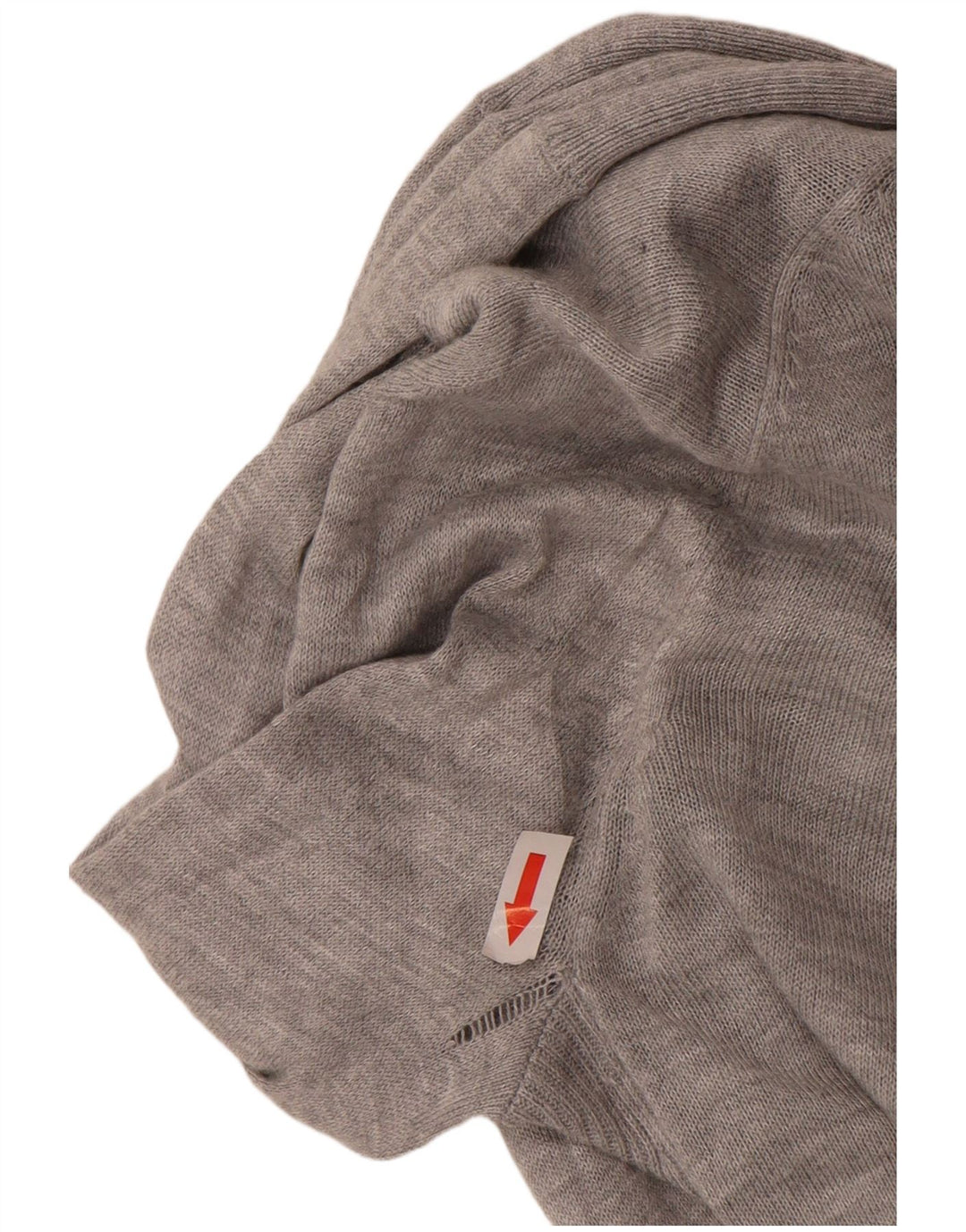 Marks & Spencer Offener Damen-Cardigan-Pullover UK 12 Mittelgraues Acryl