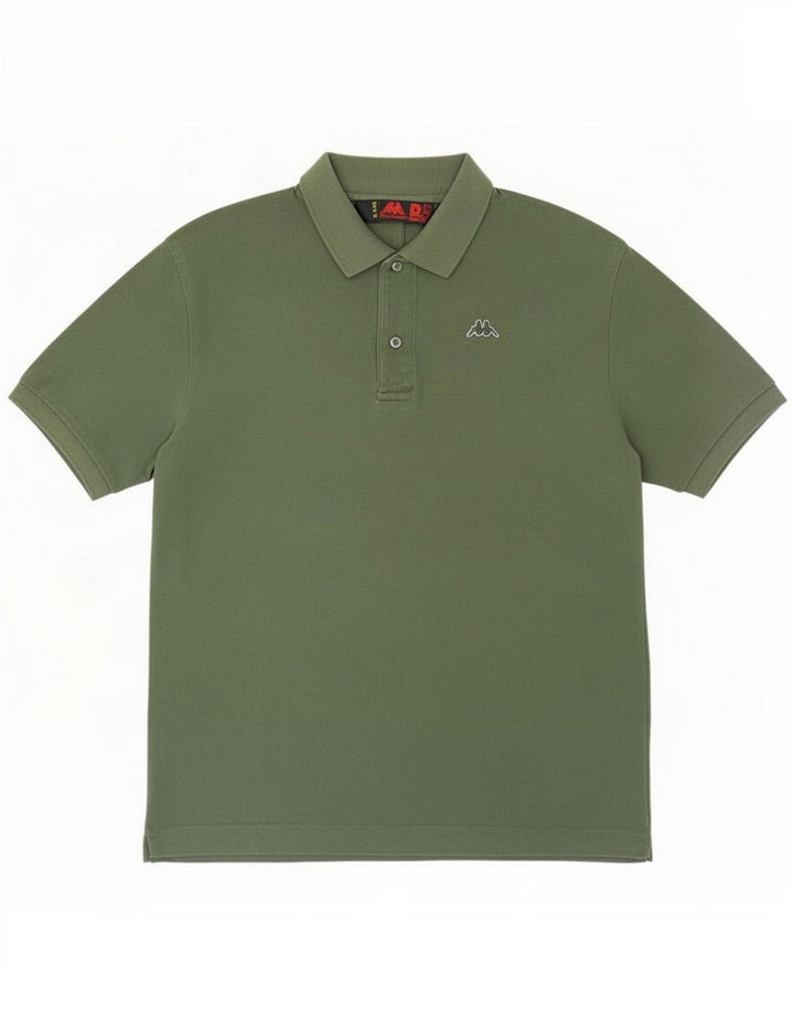 Kappa Herren Poloshirt Medium Khaki Baumwolle