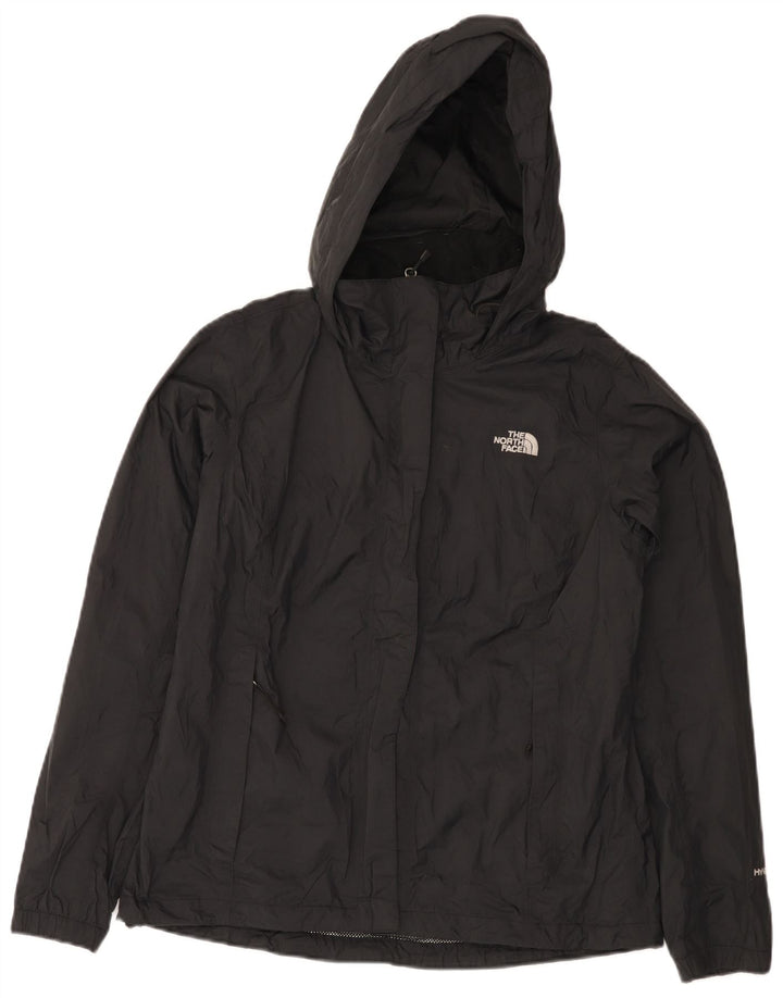 The North Face Damen-Regenjacke mit Kapuze, UK 14, mittelschwarzes Nylon