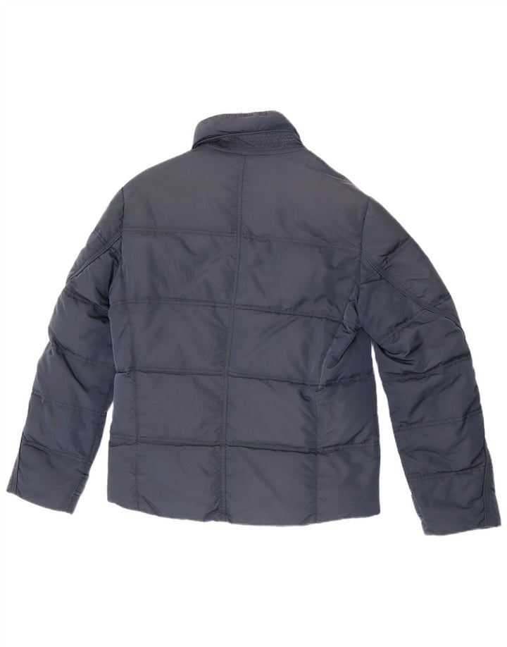 PEUTEREY Wattierte Herrenjacke UK 36 Small Marineblau Polyamid