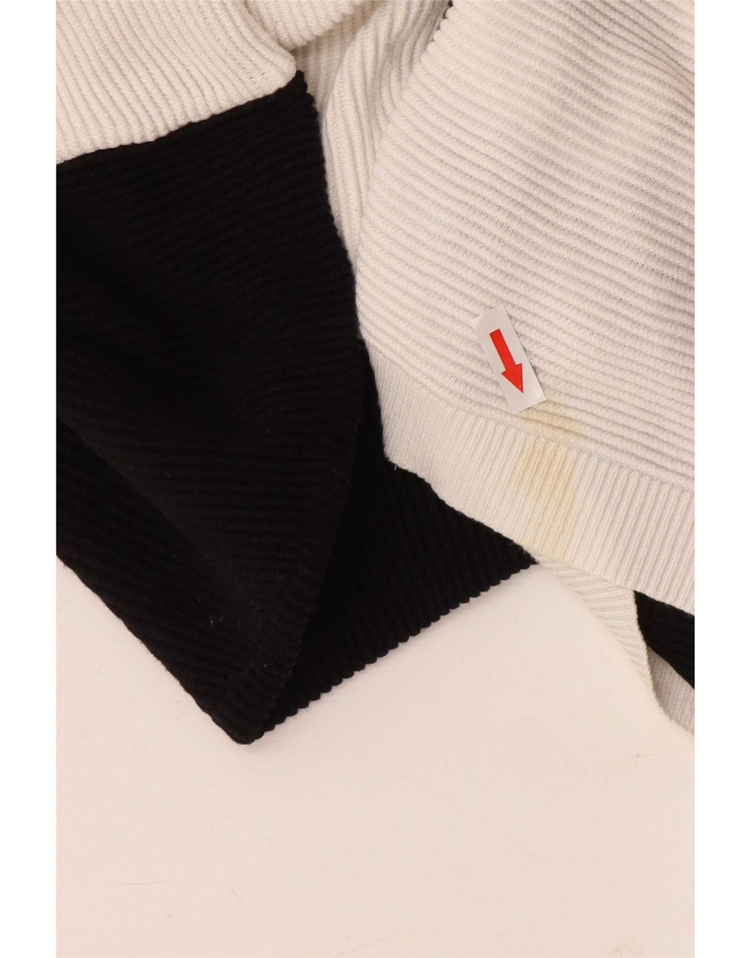Phase Eight Damen-Pullover mit V-Ausschnitt, Gr. 10, Größe S, Weiß, Farbblock