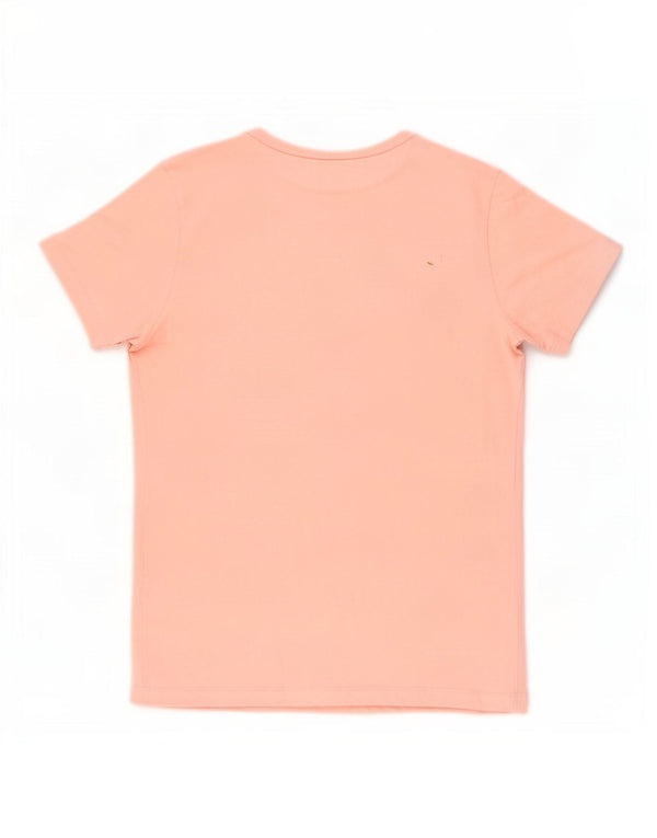Champion Womens Graphic T-Shirt Top UK 10 Small Rosa Baumwolle