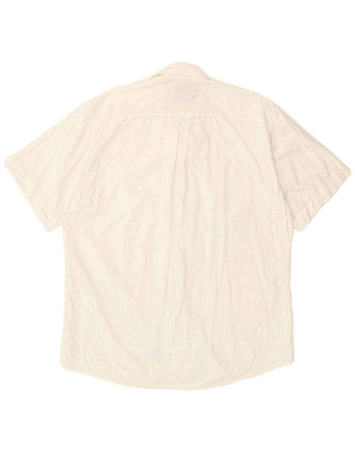 Levi's Herren Kurzarmhemd Large Weiß