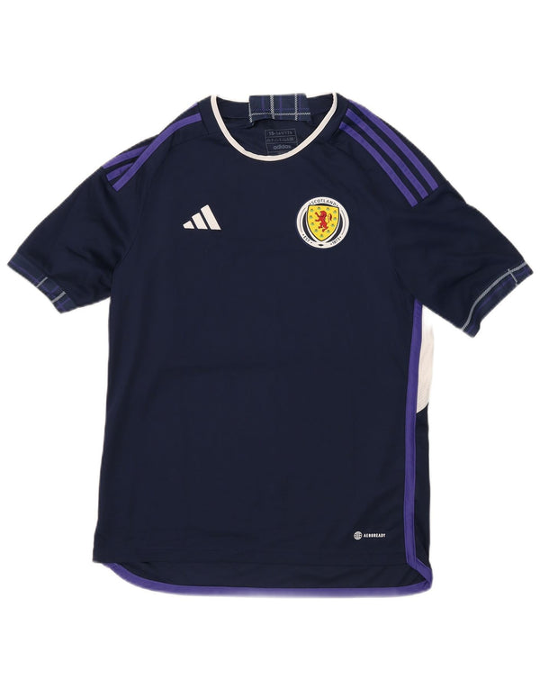 Adidas Jungen Ferrari Graphic T-Shirt Top 15-16 Jahre Marineblau Farbblock