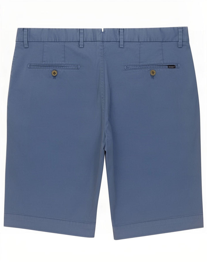 Hackett Herren Chinoshorts IT 52 XL W36 Blaue Baumwolle