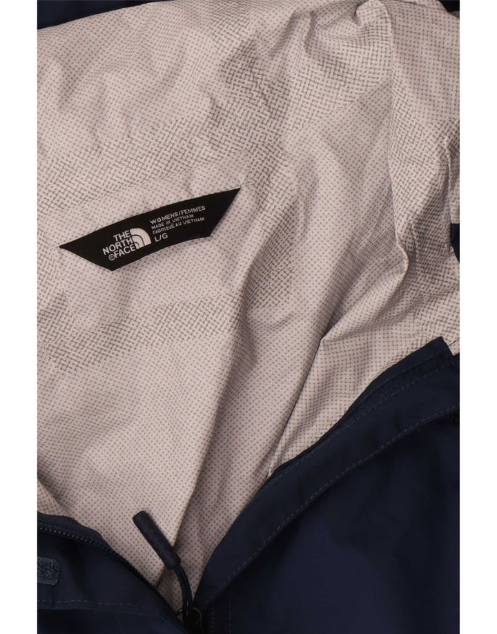 The North Face Damen-Regenjacke mit Kapuze, UK 16, Größe L, Marineblau