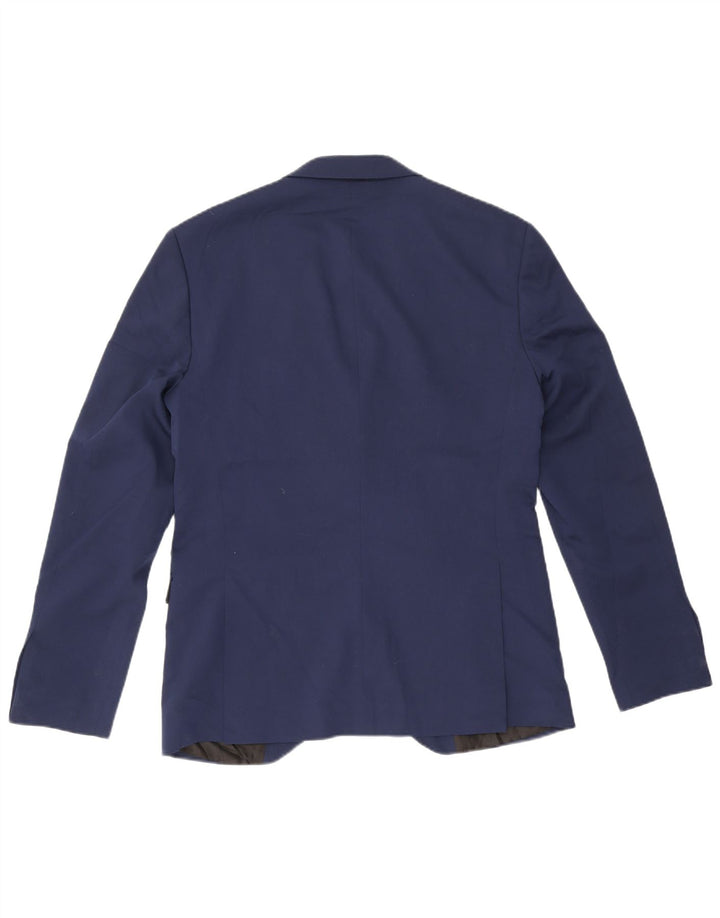 Jack & Jones Herren-Blazer, 2 Knöpfe, superschlank, IT 50, Größe L, Marineblau
