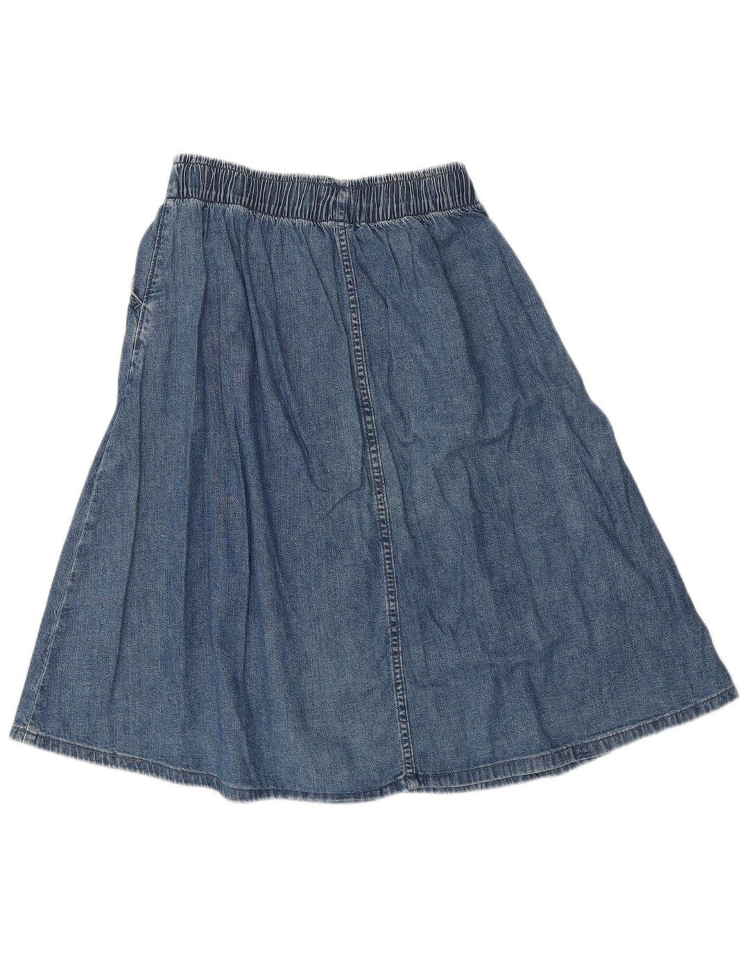 Levi's Damen-Jeansrock W27, kleine blaue Baumwolle