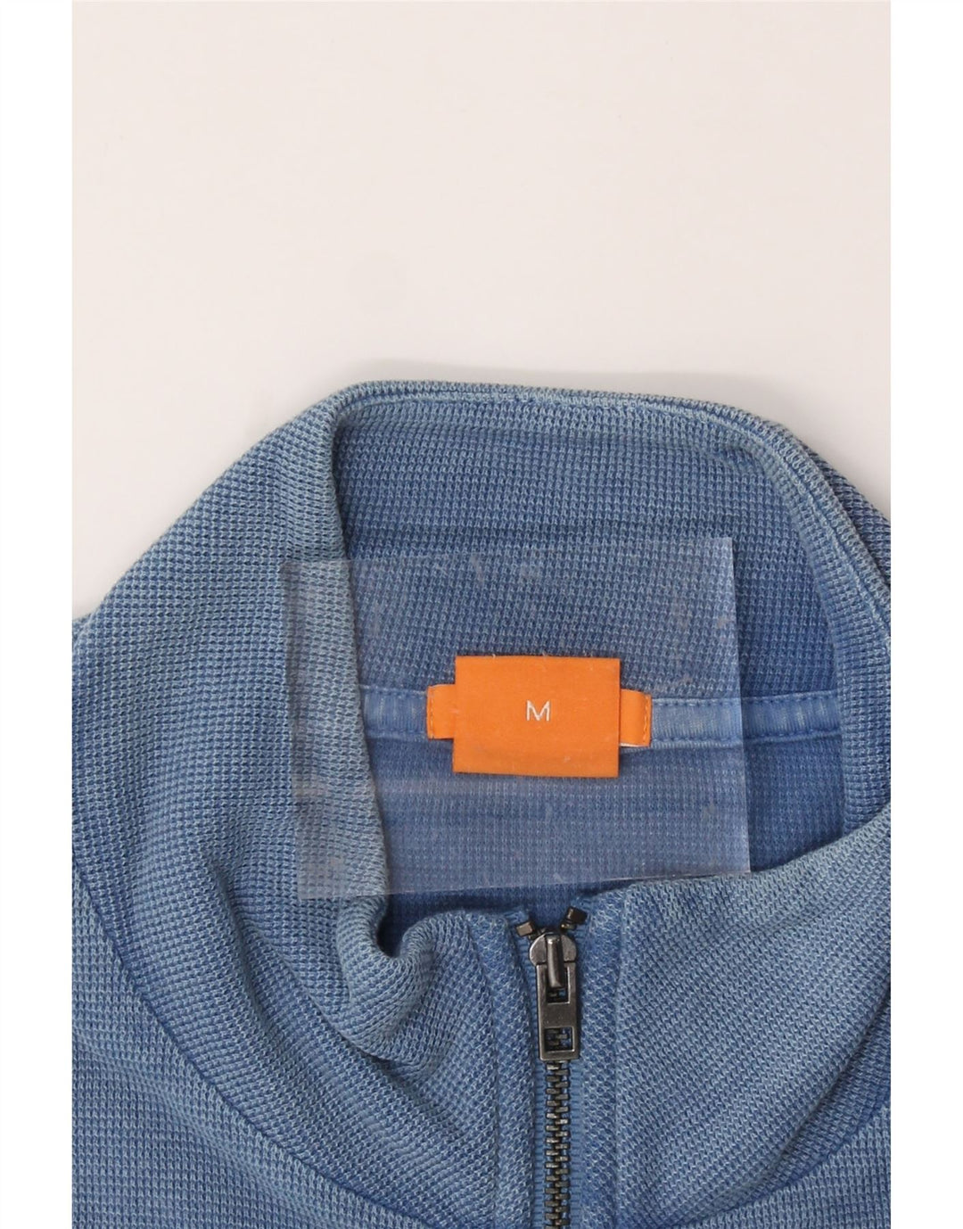 HUGO BOSS Mens Slim Fit Tracksuit Top Jacket Medium Blue Cotton Vintage Hugo Boss and Second-Hand Hugo Boss from Messina Hembry 