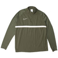 Nike Herren Dri Fit Pullover-Trainingsanzugoberteil mit Reißverschluss, Größe L, grün, Polyester