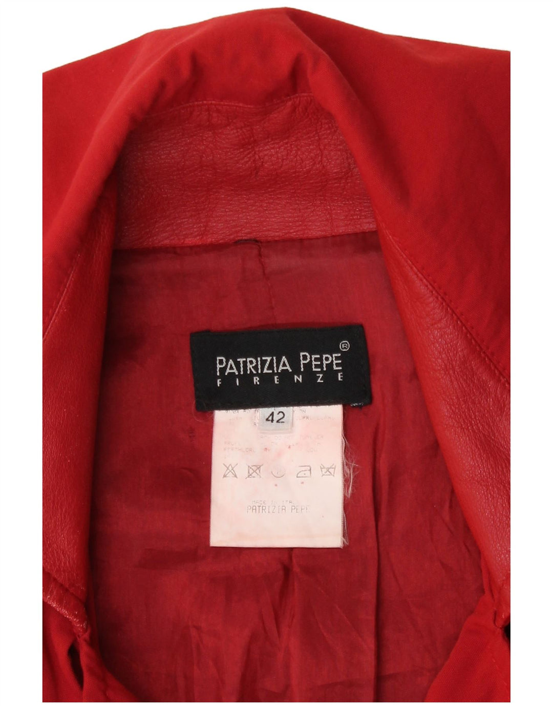 Patrizia Pepe Damen Mantel IT 42 Mittelrot