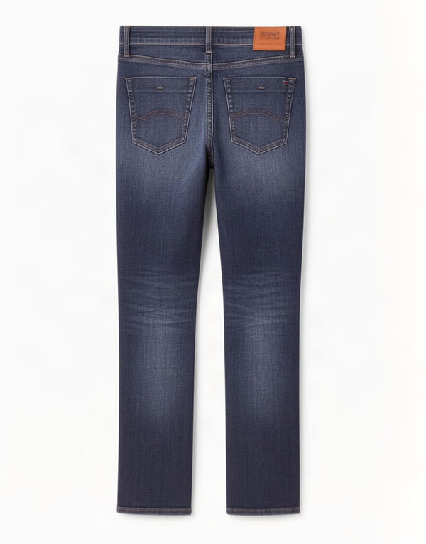 Tommy Hilfiger Herren Scanton Slim Jeans W32 L32 Blaue Baumwolle