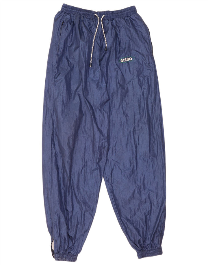 Vintage wasserdichte Herrenhose Mittelblau