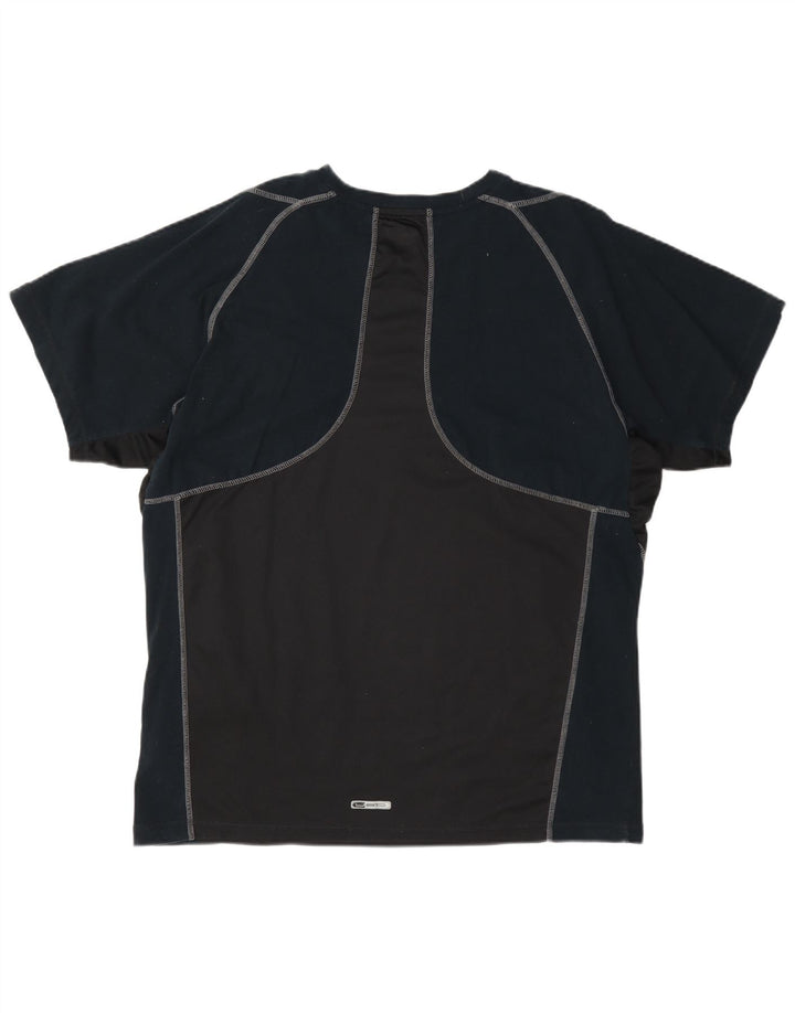 Puma Herren T-Shirt Top XL Marineblau Farbblock