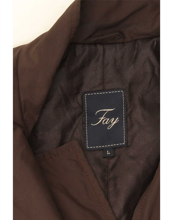 Fay Damen Utility-Jacke UK 16 Large Braun